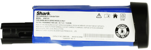 Shark Rechargeable Lithium-Ion (XFBT210) OEM Original for WANDVAC QV201 Series - Refurbished