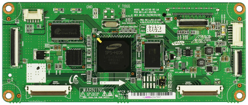 Samsung LJ92-01485D Main Logic CTRL Board