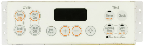 GE Oven WB27K10202 Control Board - White Overlay