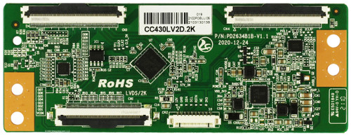 Vizio CC430LV2D.2K PD2634B1B-V1.1 T-Con Board