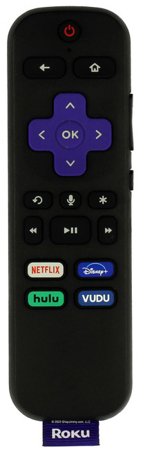 Roku 3226000840 Remote Control Netflix, Disney, Hulu, Vudu -- Open Bag