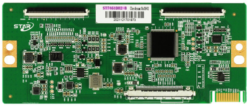 Westinghouse ST7461D02-B T-Con Board for WR75UX4210