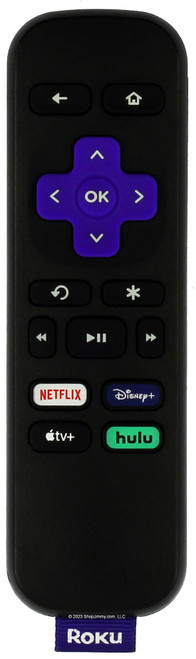 ONN Roku 3226001091 Remote Control Netflix, Disney, Apple, Hulu -- NEW