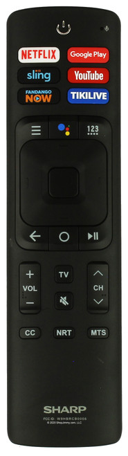 Sharp ERF3A69S Remote Control -- NEW