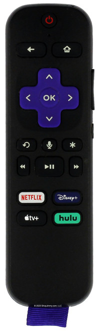 Roku 3226001002 Remote Control Netflix, Disney, Apple, Hulu -- Open Bag