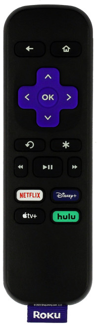 Roku 3226001002 Remote Control Netflix, Disney, Apple, Hulu -- NEW