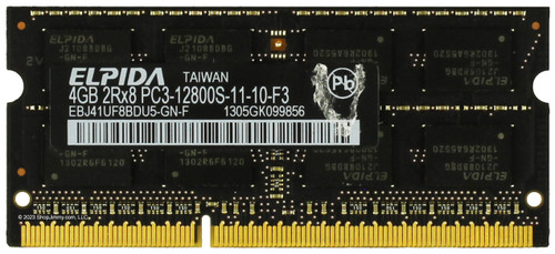 Elpida 4GB Memory RAM 2Rx8 PC3-12800S-11-10-F3 1600MHZ for Apple iMac