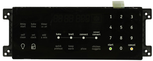 Electrolux Oven 316560105 Electronic Clock Timer ES540, Black Overlay