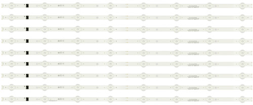 LG EAV65049301 LED Backlight Strips (9) 75UR8000AUA
