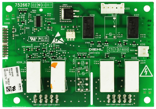 Bosch 00758980 Oven Relay Control Board 9000691142