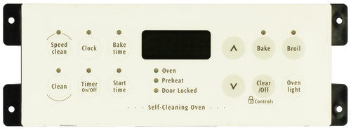 Electrolux Oven 316418305 Electronic Clock Timer ES340, White Overlay