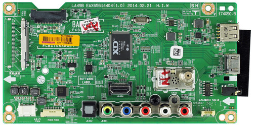 LG EBT63092612 Main Board for 42LB5600-UZ.BUSDLJR