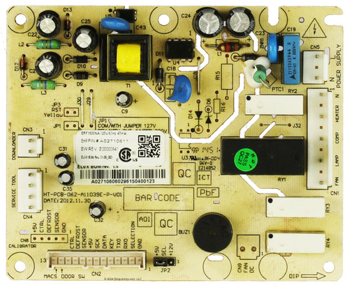 Electrolux Refrigerator A02710611 Main Board