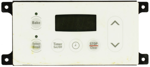 Frigidaire Range 316455420 Controller W/ White Overlay 