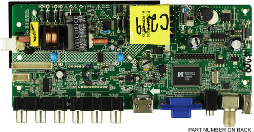 Proscan 3393E16080700936 Main Board/Power Supply