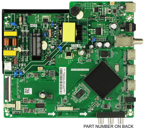 Onn 317GAAMBB82CVT0030 T20161-TX Main Board/Power Supply for 100012589