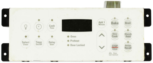 Electrolux Oven 316418501 Electronic Clock Timer ES355, White Overlay