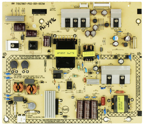 Sharp GZA42GQAU Power Supply/LED Driver Board