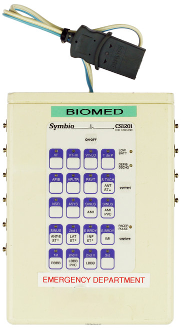 Symbio CS1201 ECG Code Simulator