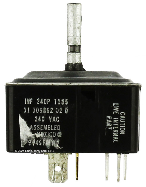 Whirlpool Range 31309862020 Switch