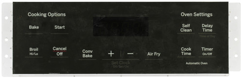 GE Oven WB27X41726 164D8450G214 Control Board  - Gray Overlay