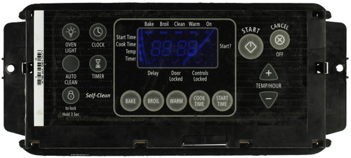 Oven W10108190 WPW10108190Control Board With Display - Black Overlay