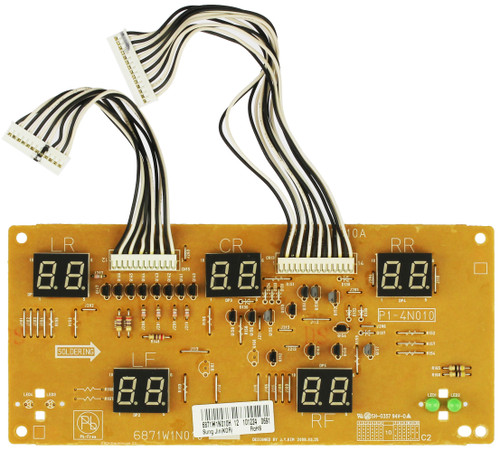 LG Oven 6871W1N010H Sub PCB Assembly