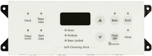 Electrolux Oven 316557100 Electronic Clock Timer ES300, White Overlay