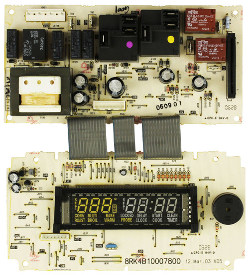 GE Oven WB27T10496  Control Board - No Housing