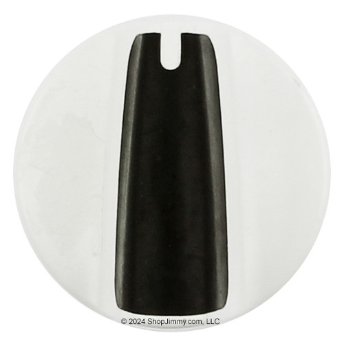 Frigidaire Washer 1370533 Control Knob - White with Gray Accent