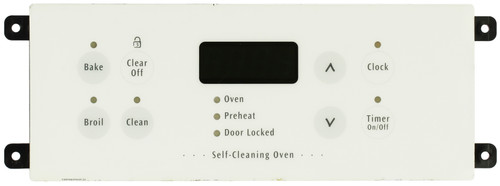 Electrolux Oven 316207510 Electronic Clock Timer, White Overlay