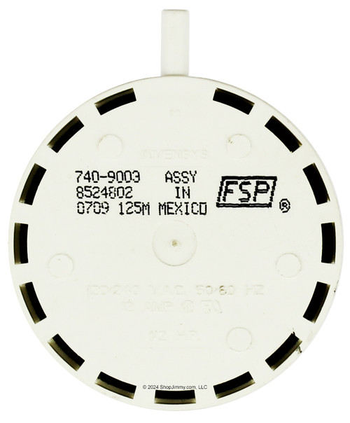 Whirlpool Washer 8524802 Water Level Switch