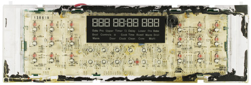 GE Oven 164D8496G070 Control Board - No Overlay