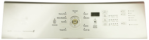 Kenmore Dryer W10645167 Control Board Overlay
