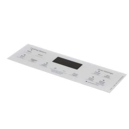 GE WB07X26652 Faceplate Graphics (Wh)