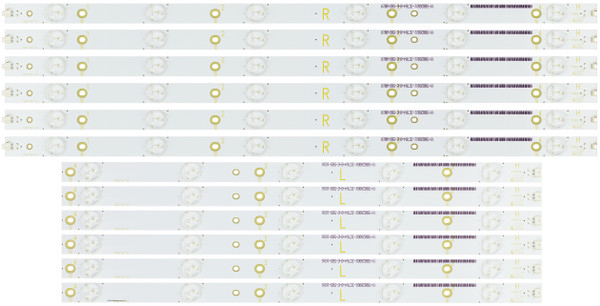 NEC YX-50026001/YX-50026011 LED Backlight Strips (12) NEW