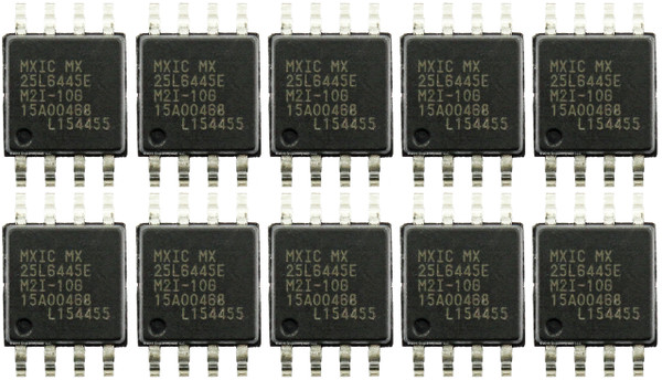 Macronix MX25L6445EM2I-10G Blank EEPROM (Pack of 10)