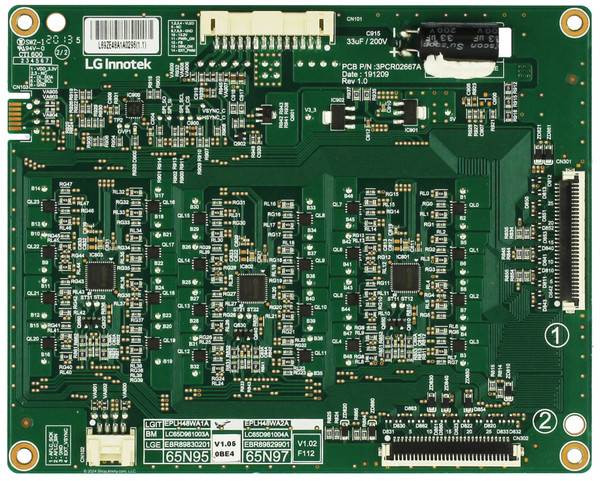 LG EBR89830201 LED Driver Board