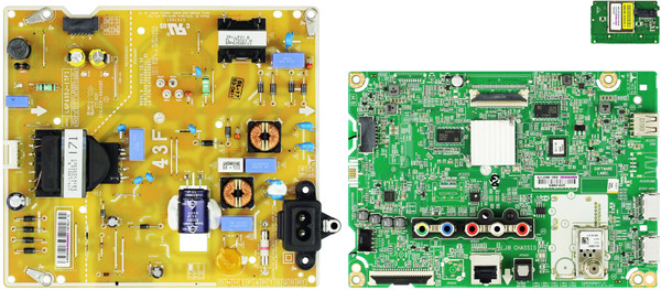 LG 43LK5700PUA.BUSWLJM Complete LED TV Repair Parts Kit (SEE NOTE)
