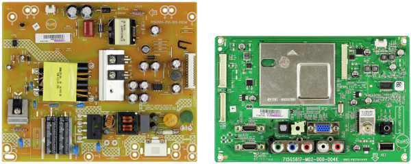 Vizio E291-A1 (LTTMNVBP Serial) Complete LED TV Repair Parts Kit