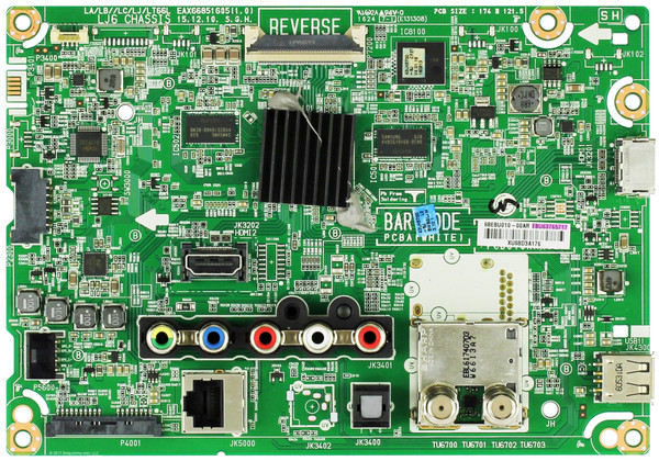 LG EBU63765717 Main Board for 43LH5700-SJ.BWSGLJM