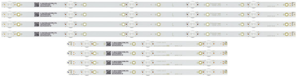 Sharp Insignia LB50091 LED Backlight Strips (8) NS-50DF710NA19 LC-50LB601U NEW