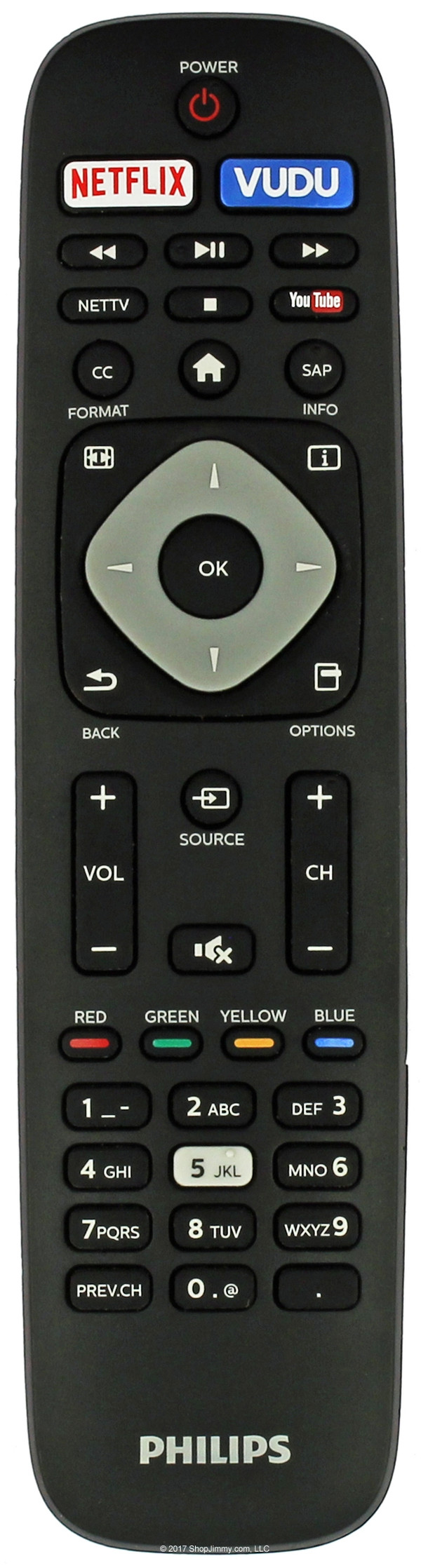 Philips NH500UP Remote Control--Open Bag