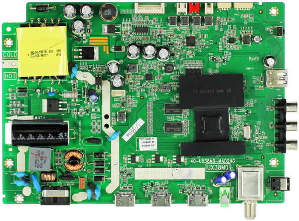 TCL Main Board/Power Supply for 40FS3800 (Version 40FS3800TIAA)