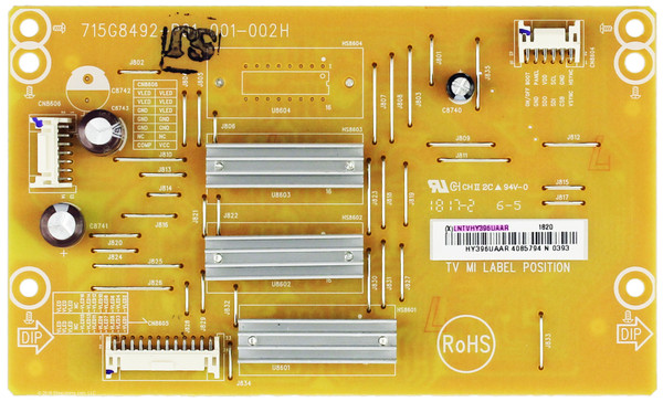 Vizio LNTVHY396UAAR LED Driver 