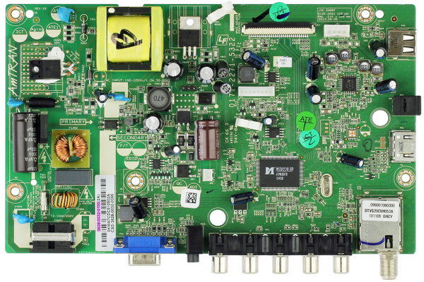 JVC 3628-0032-0150 Board / Power Supply for EM28T