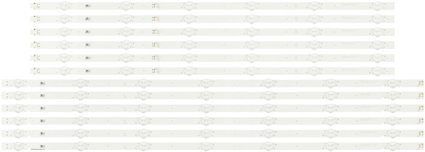 Sony I-6500SY80131-L-V2/I-6500SY80131-R-V2 LED Backlight Strips (12) KD-65X75CH KD-65X750H NEW
