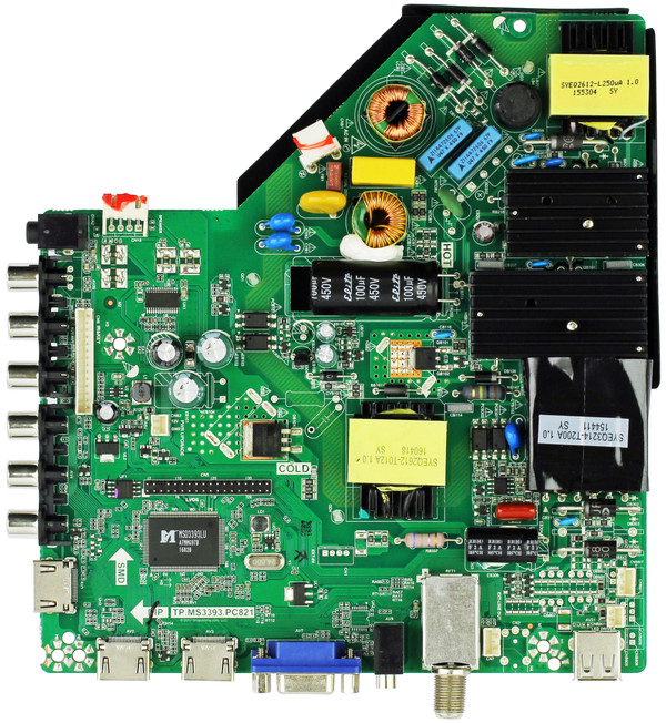 Proscan PLDED5068A-B Main Board/Power Supply (w/Serial beginning A1602)