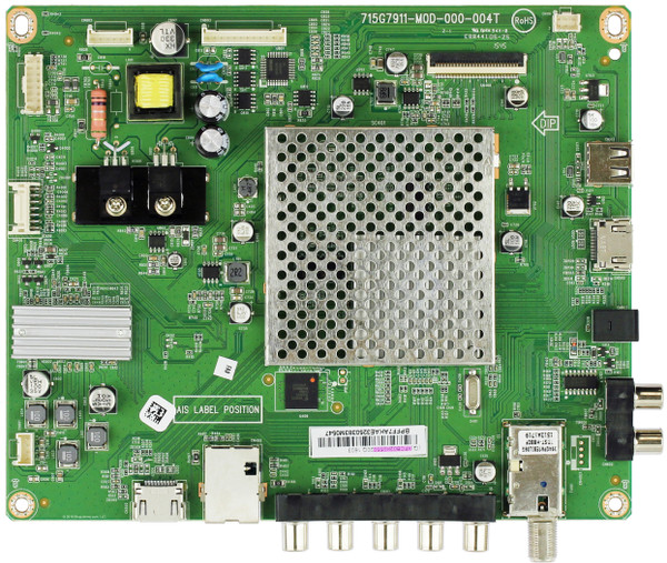 Vizio 756TXFCB02K0550 Main Board for D40-D1 (LTTETVAR/LTTETVAS Serial)