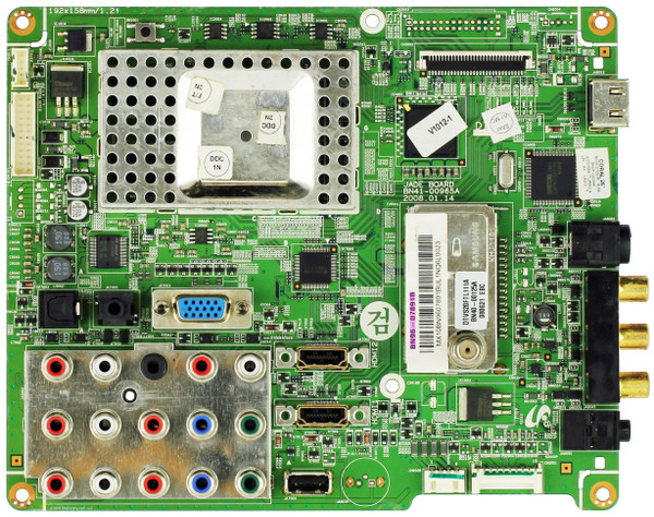 Samsung BN96-07891B Main Board for LN26A450C1DXZA